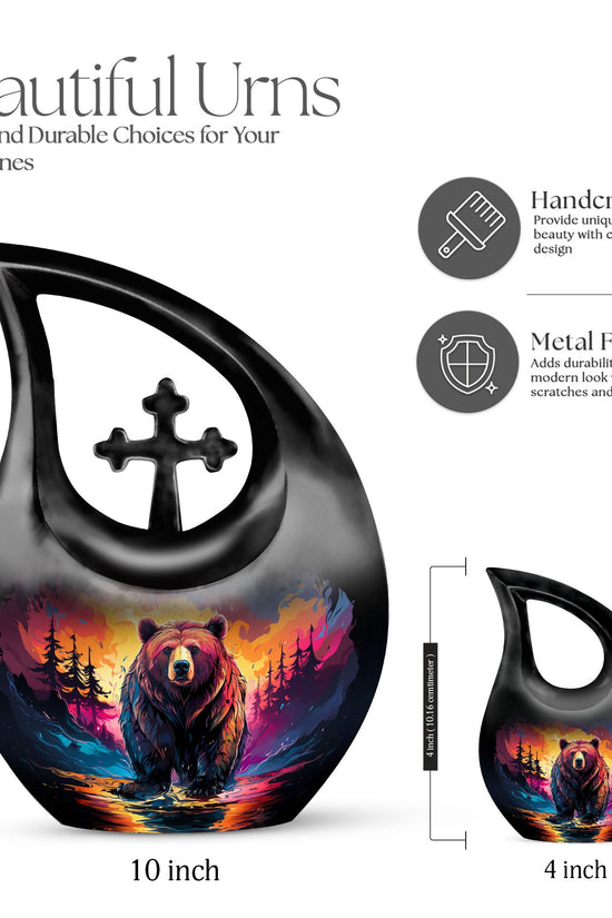 Grizzly Bear Urns For Ashes - Ash Urns For Humans Keepsake