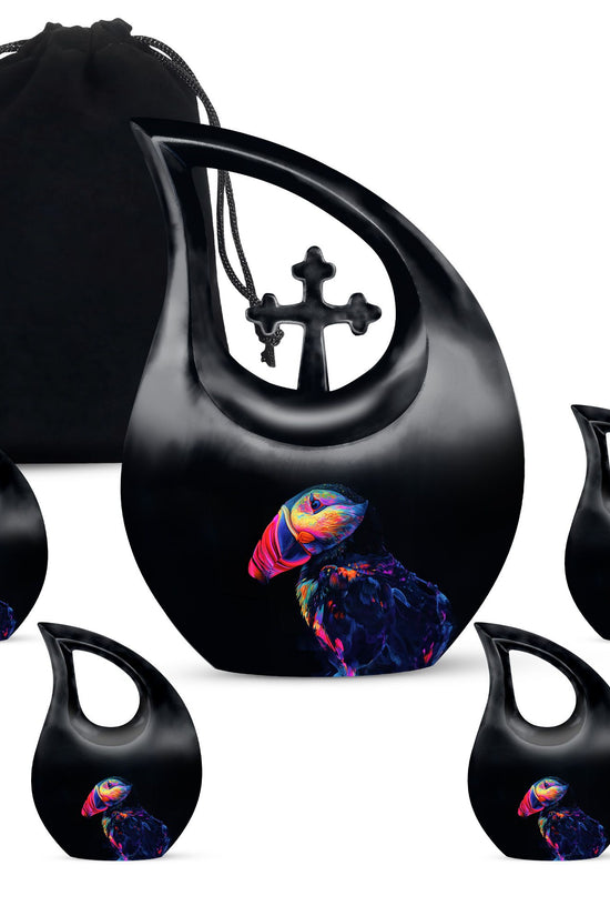 Puffin Bird Urns For Ashes - Human Ash Keepsake