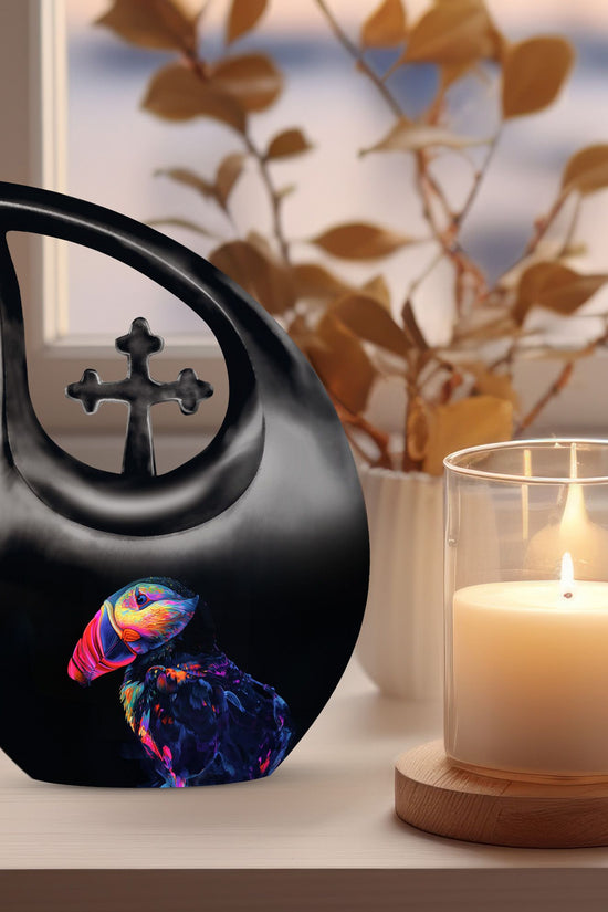 Puffin Bird Urns For Ashes - Human Ash Keepsake