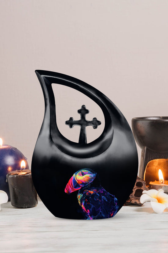 Puffin Bird Urns For Ashes - Human Ash Keepsake