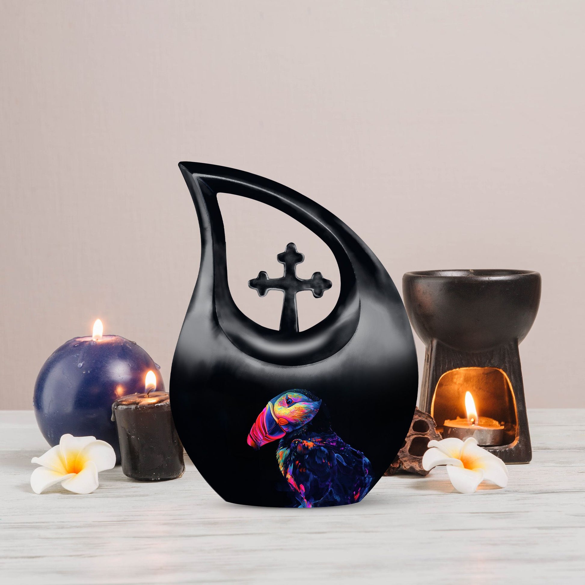 Puffin Bird Urns For Ashes - Human Ash Keepsake