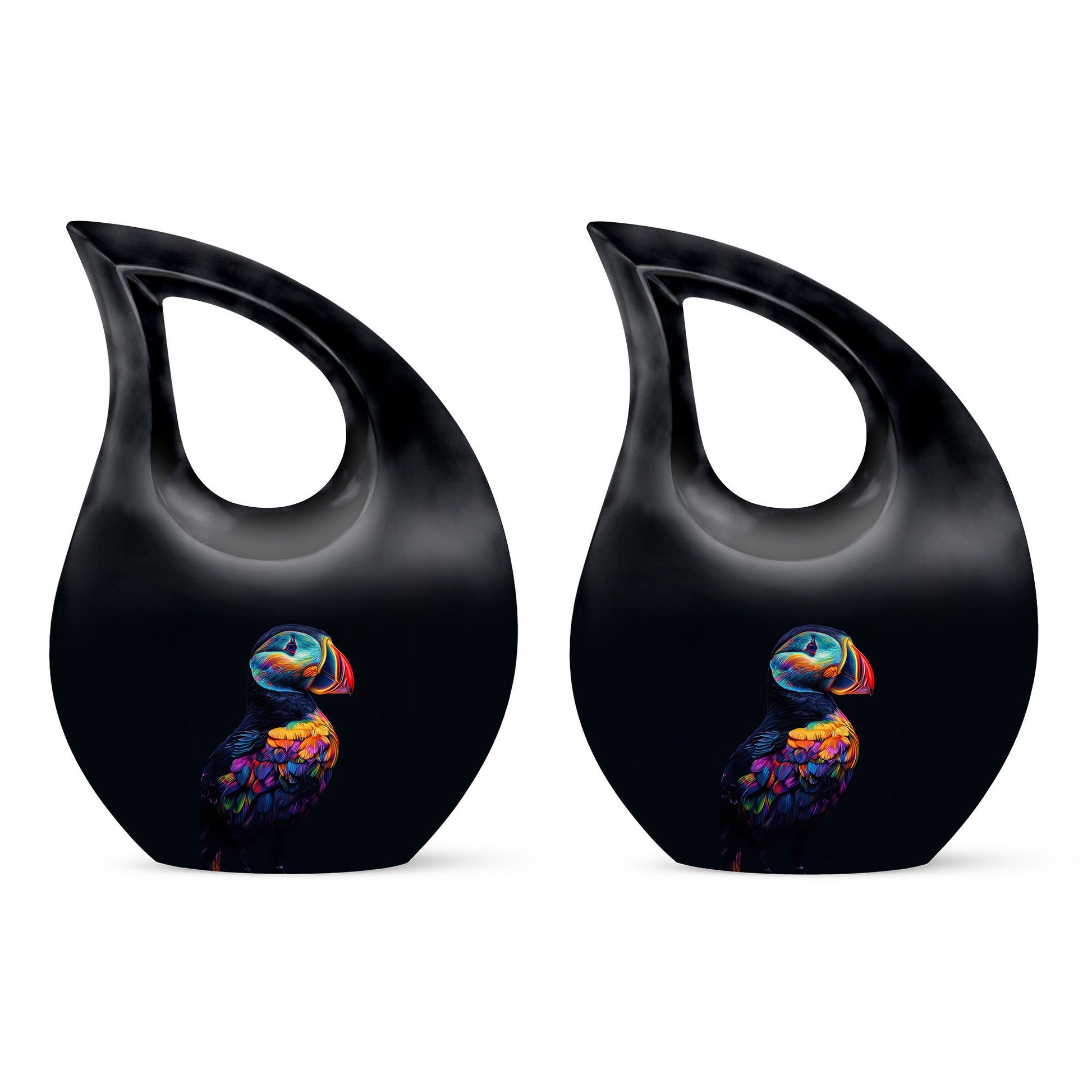 Puffin Bird Urns For Ashes - Keepsake Urn Set