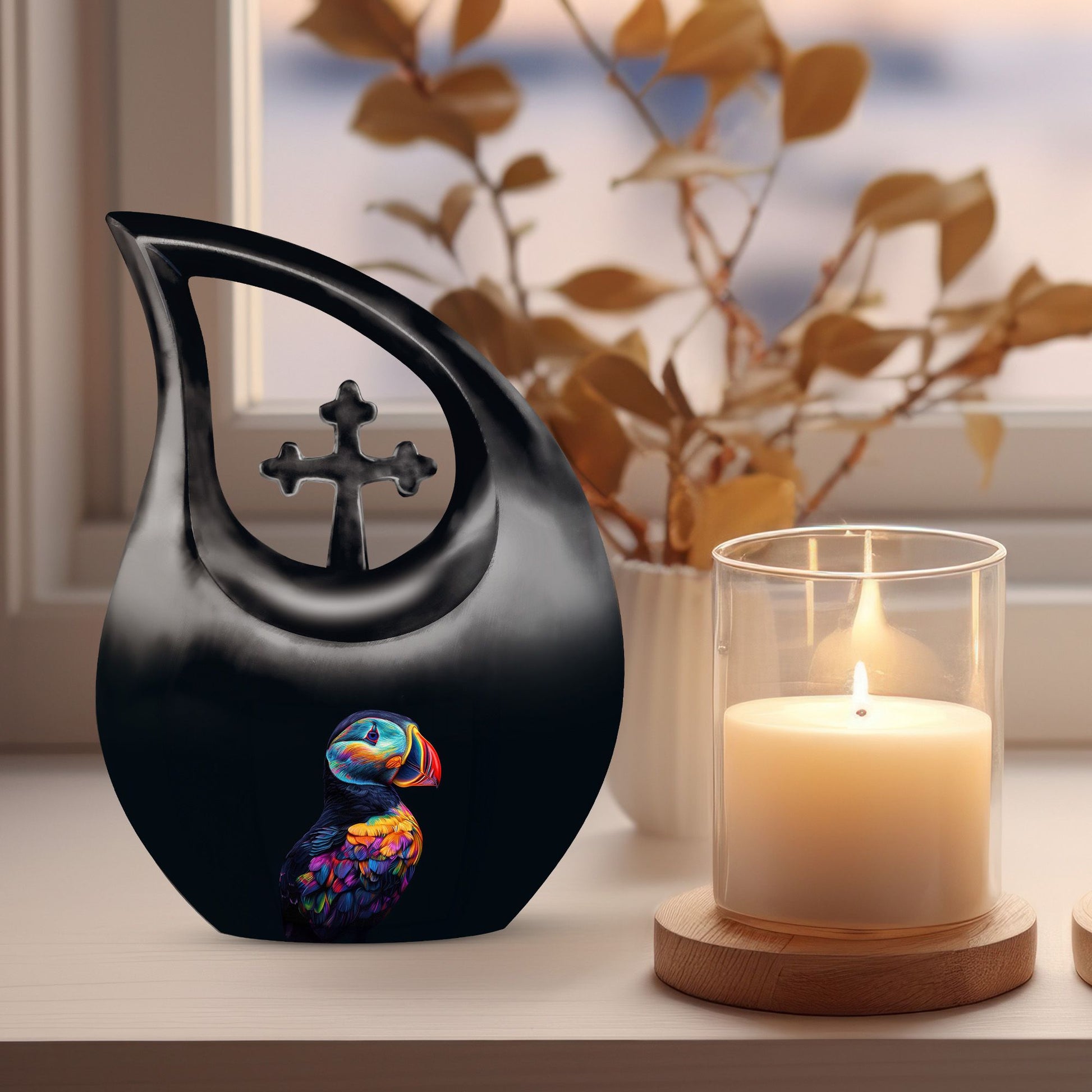 Puffin Bird Urns For Ashes - Urn Ashes Keepsake
