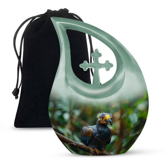 Puffin Bird Urns For Ashes - Urn Keepsake Set