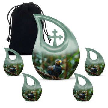 Large Urn With 4 Keepsake