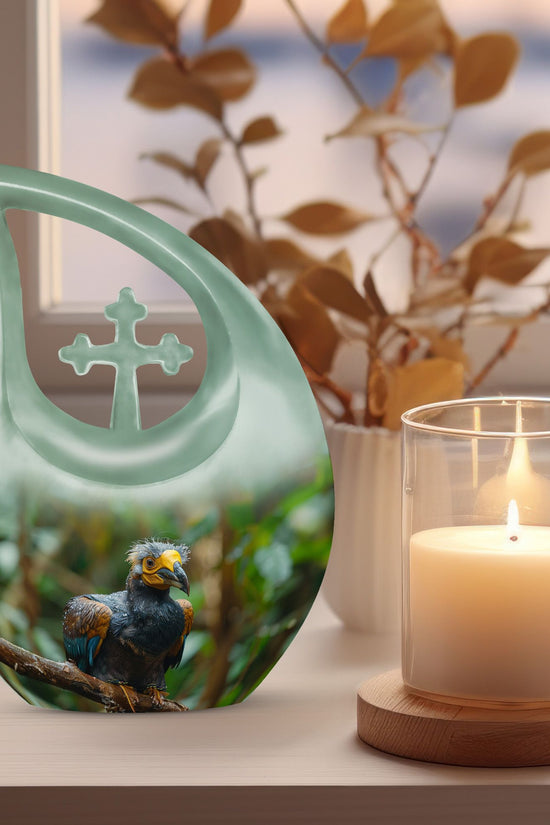 Puffin Bird Urns For Ashes - Urn Keepsake Set