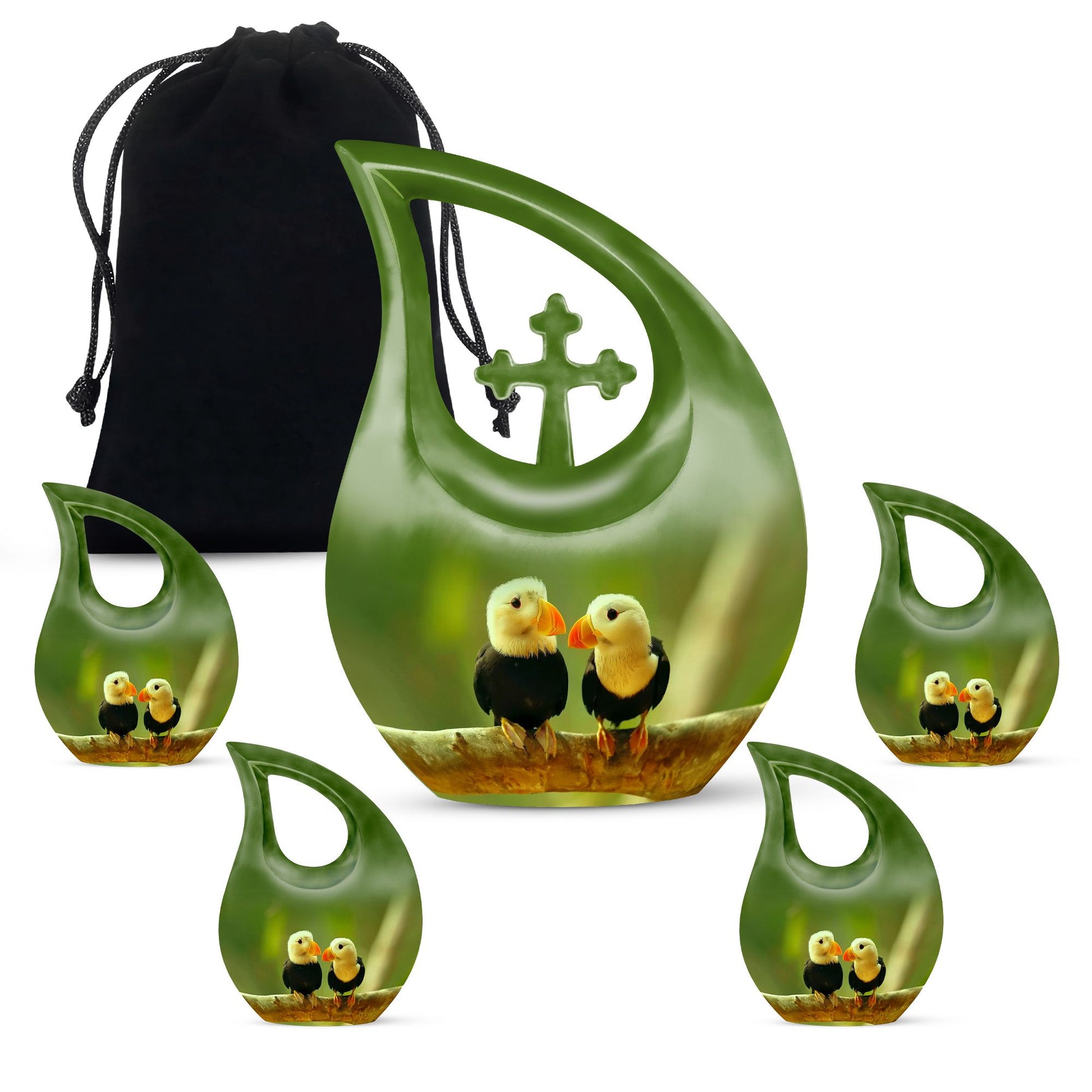 Puffin Bird Urns For Ashes - Keepsake Urns Human Ashes