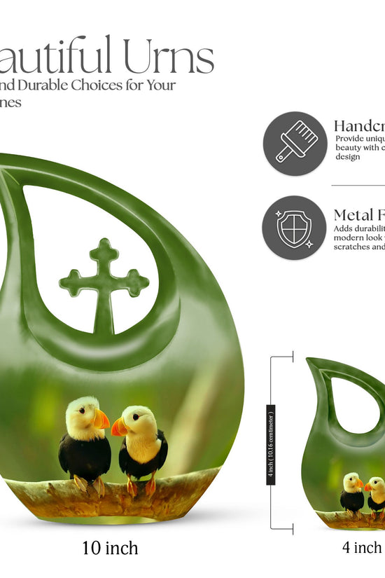 Puffin Bird Urns For Ashes - Keepsake Urns Human Ashes