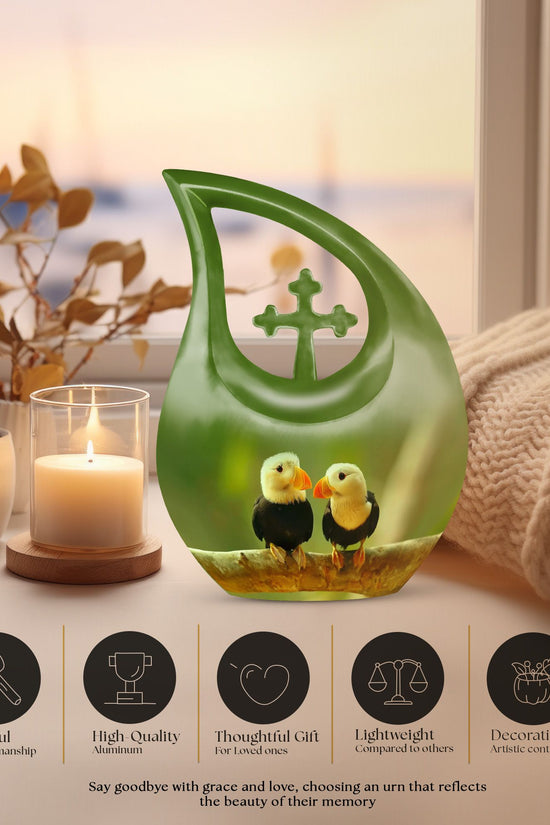 Puffin Bird Urns For Ashes - Keepsake Urns Human Ashes