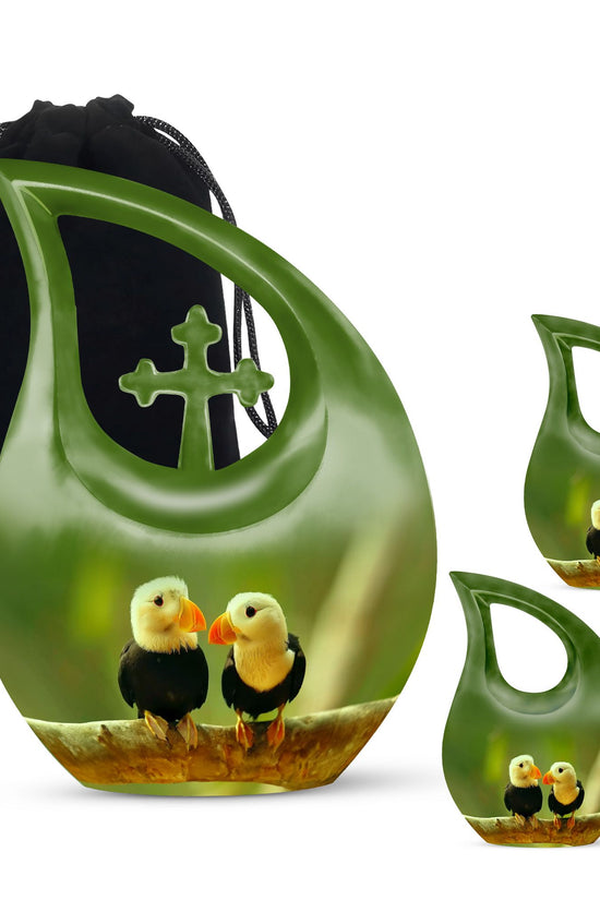 Puffin Bird Urns For Ashes - Keepsake Urns Human Ashes