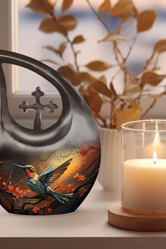 Humming Bird Urns For Ashes - Large Urns For Human Ashes Adult