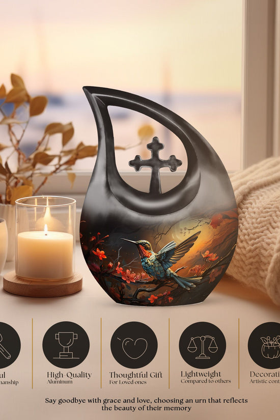 Humming Bird Urns For Ashes - Large Urns For Human Ashes Adult