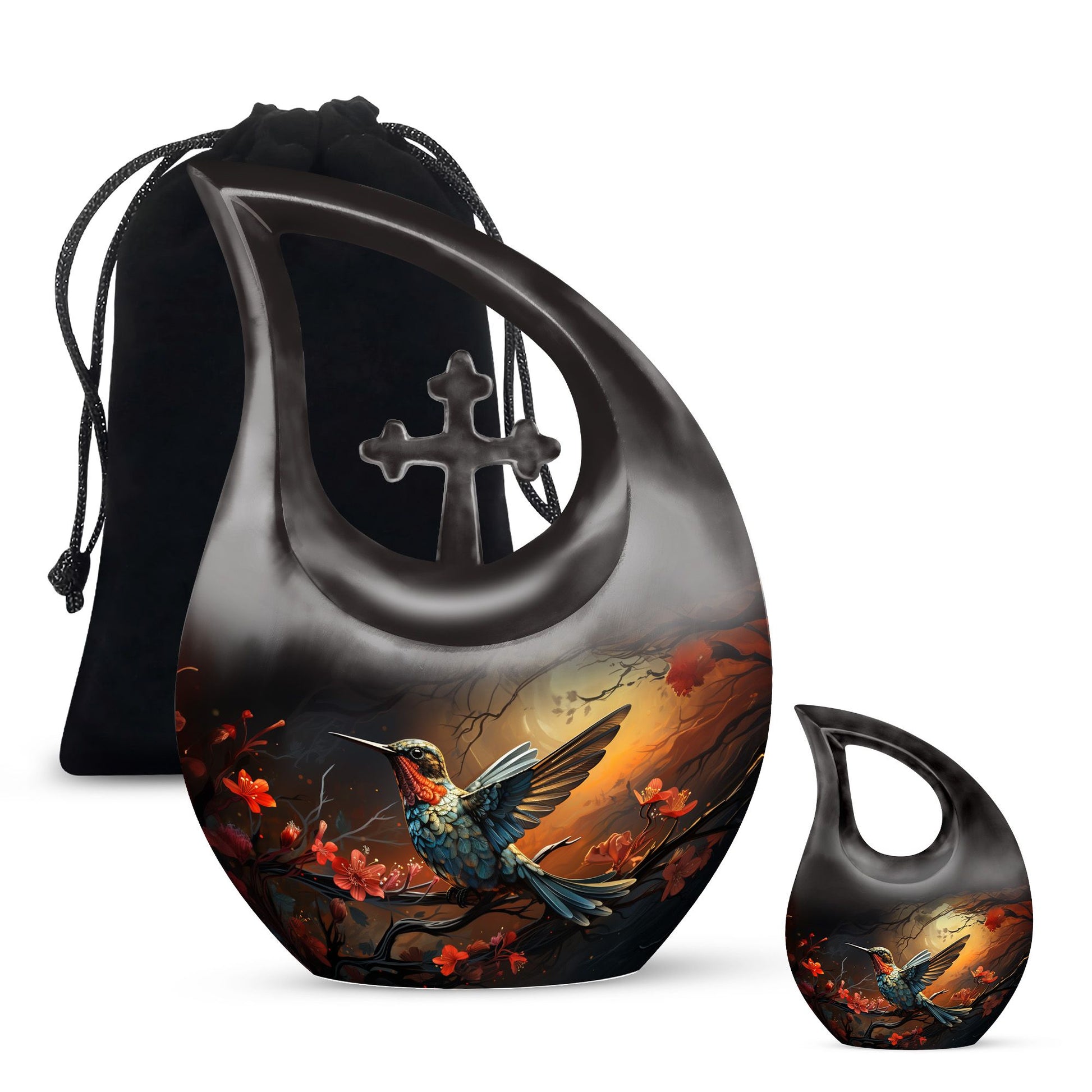 Humming Bird Urns For Ashes - Large Urns For Human Ashes Adult