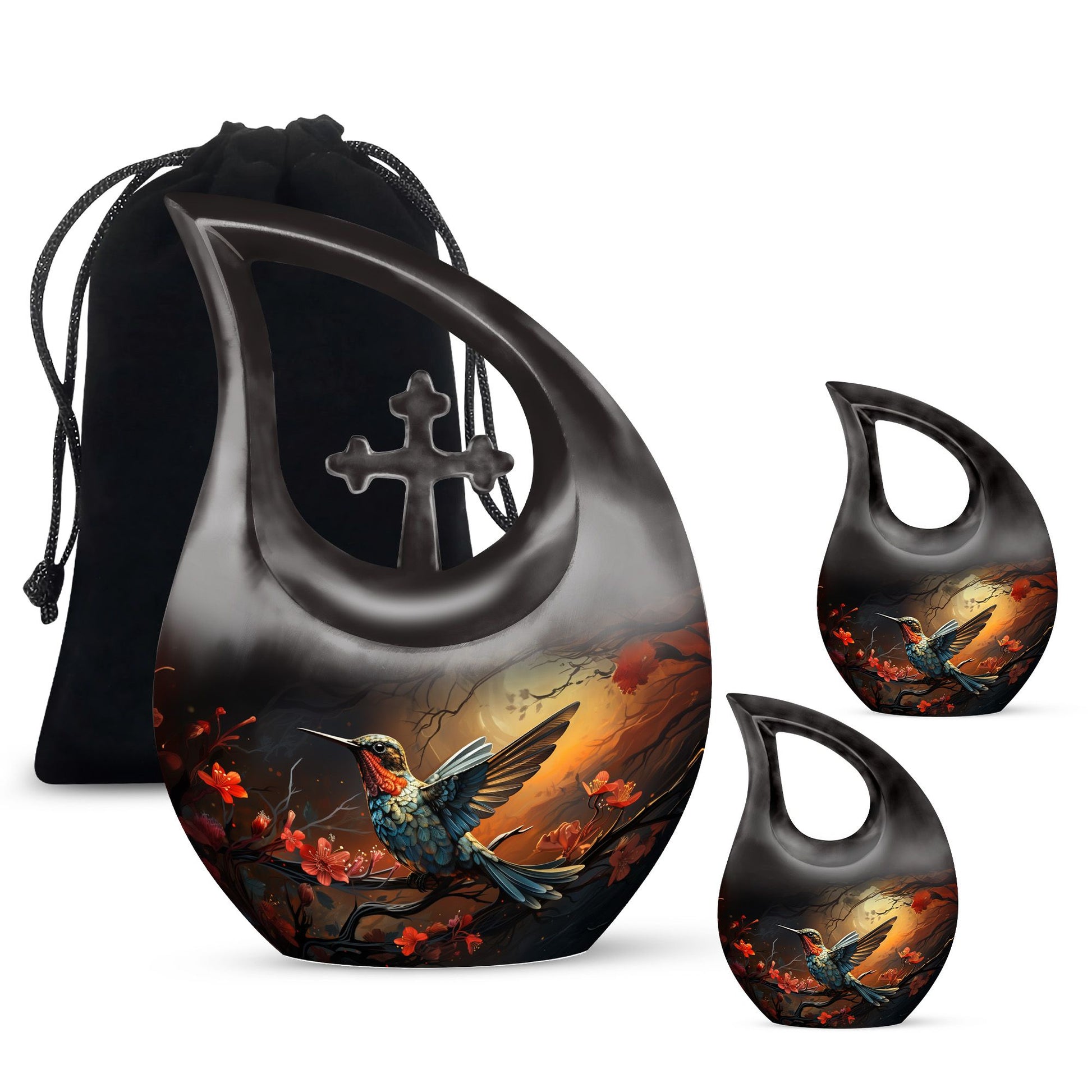 Humming Bird Urns For Ashes - Large Urns For Human Ashes Adult