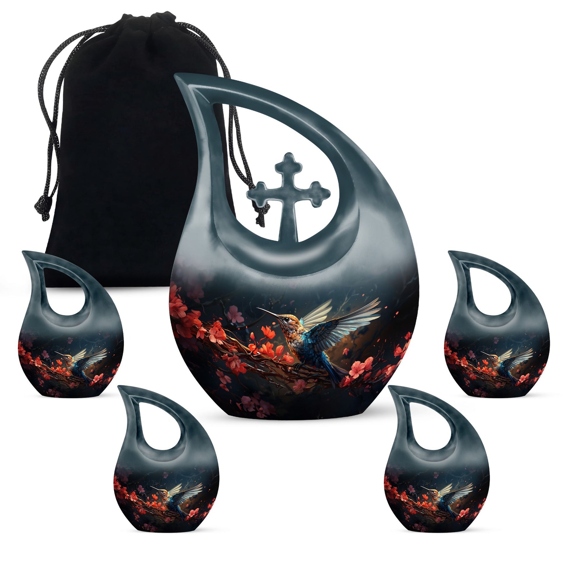 Humming Bird Urns For Ashes - Large Urn For Ashes Adult Male
