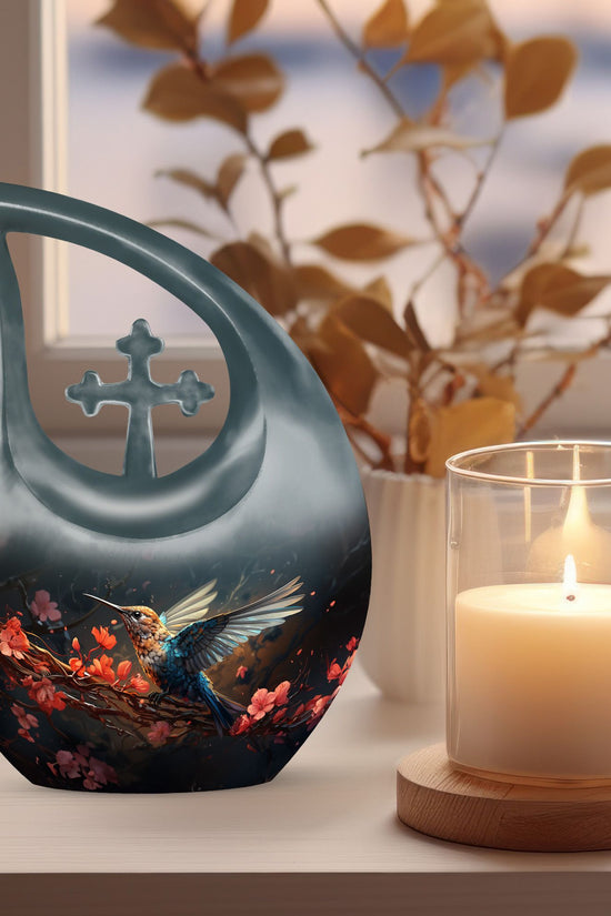 Humming Bird Urns For Ashes - Large Urn For Ashes Adult Male