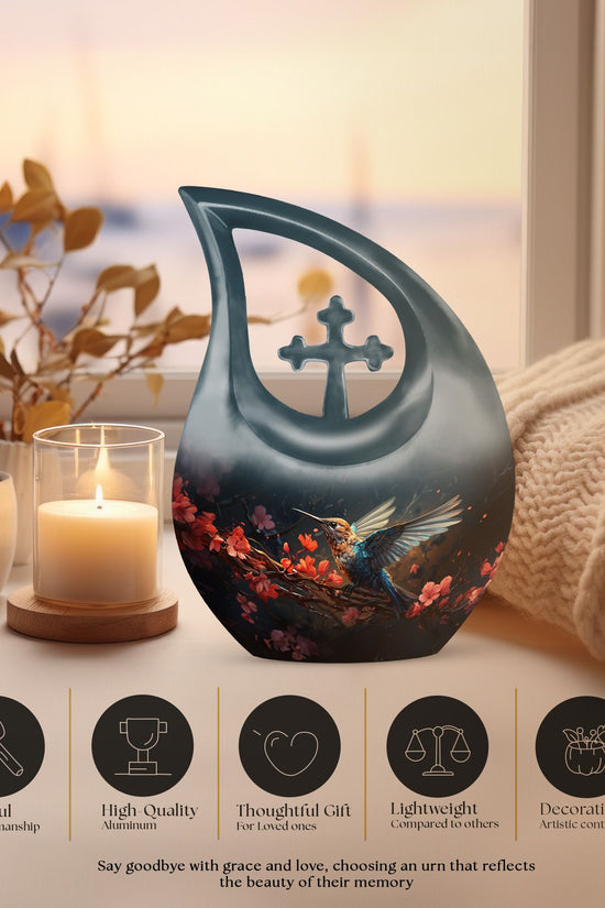 Humming Bird Urns For Ashes - Large Urn For Ashes Adult Male