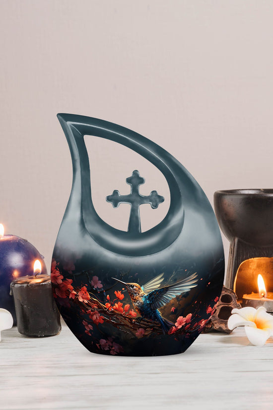 Humming Bird Urns For Ashes - Large Urn For Ashes Adult Male