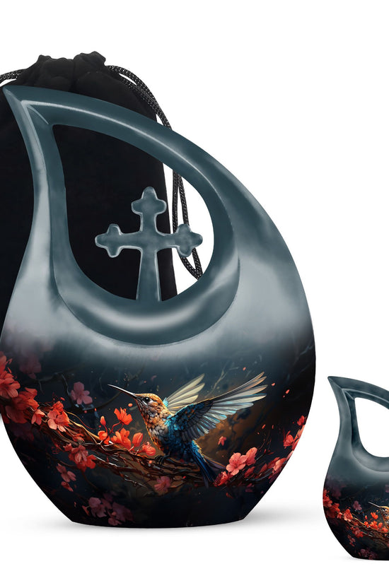 Humming Bird Urns For Ashes - Large Urn For Ashes Adult Male