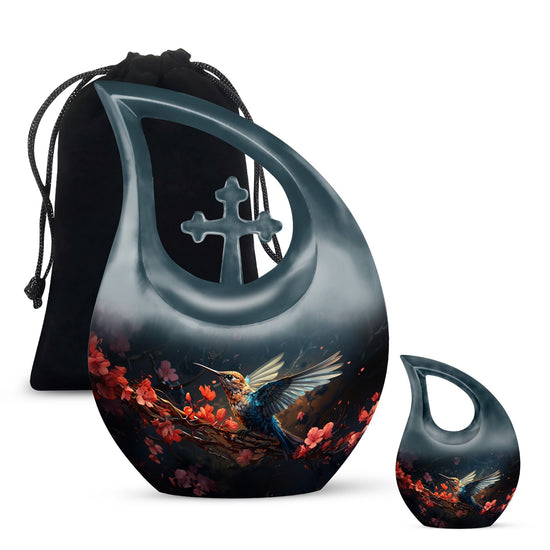 Humming Bird Urns For Ashes - Large Urn For Ashes Adult Male