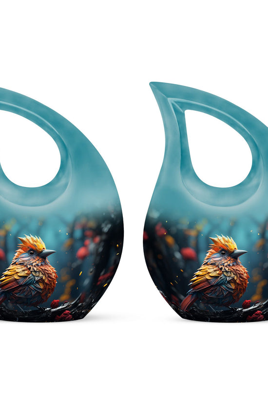 Cardinal Bird Urns For Ashes - Large Urn For Ashes For Women