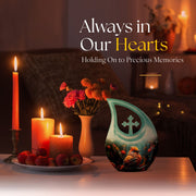 Cardinal Bird Urns For Ashes - Large Urn For Ashes For Women