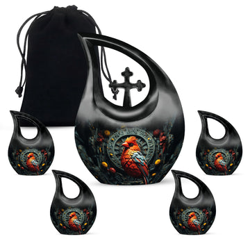 Large Urn With 4 Keepsake