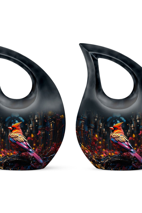 Cardinal Bird Urns For Ashes - Urns For Ashes Adult Male Large