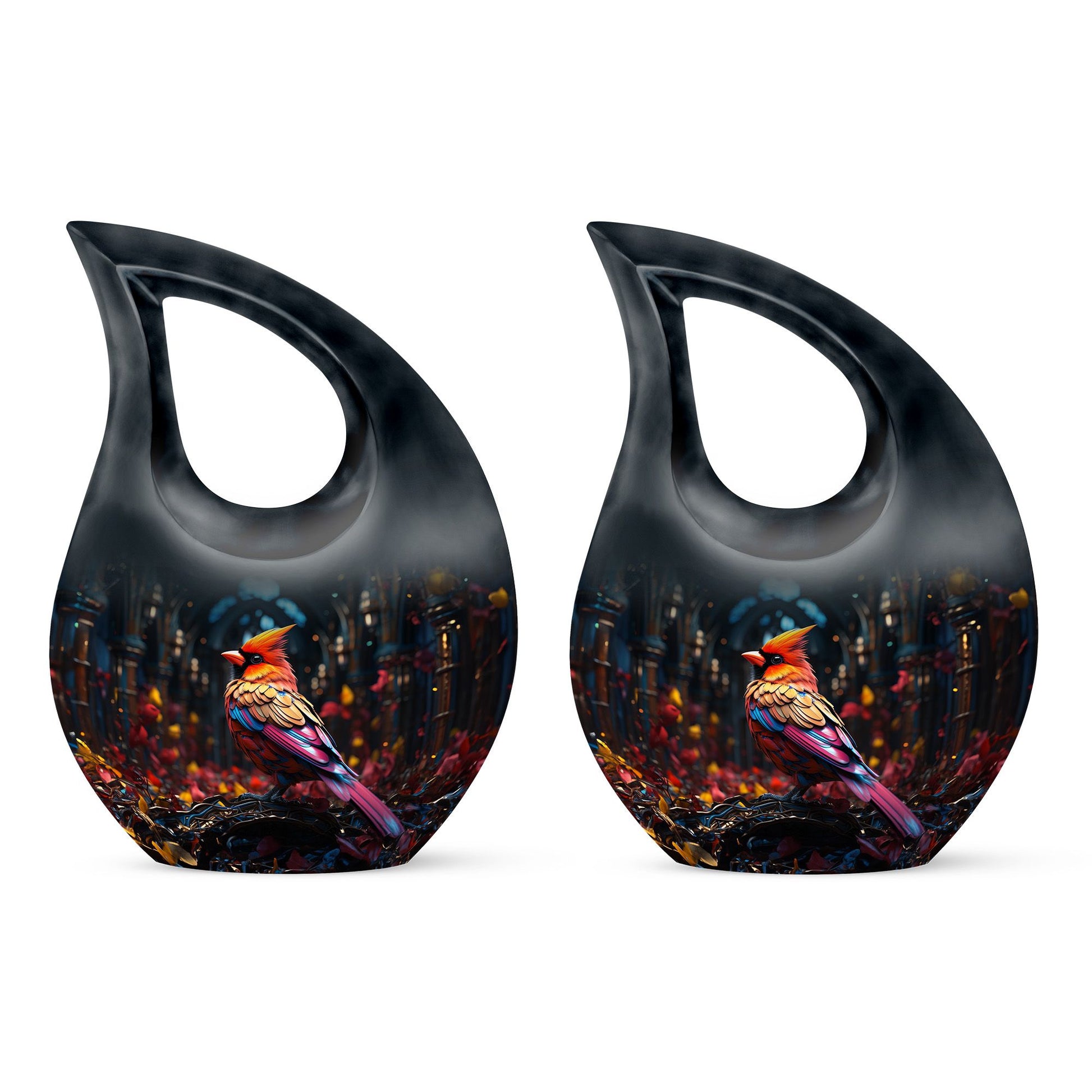 Cardinal Bird Urns For Ashes - Urns For Ashes Adult Male Large