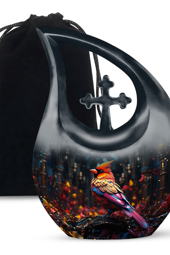 Cardinal Bird Urns For Ashes - Urns For Ashes Adult Male Large