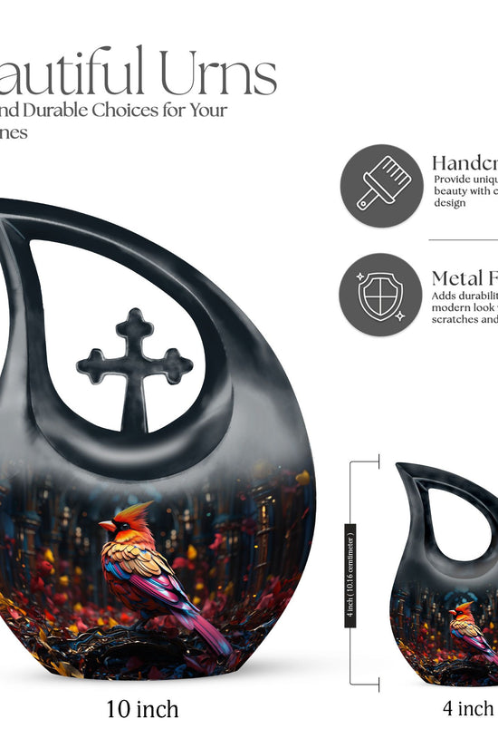 Cardinal Bird Urns For Ashes - Urns For Ashes Adult Male Large