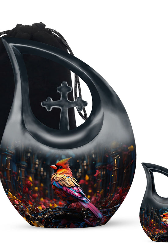 Cardinal Bird Urns For Ashes - Urns For Ashes Adult Male Large
