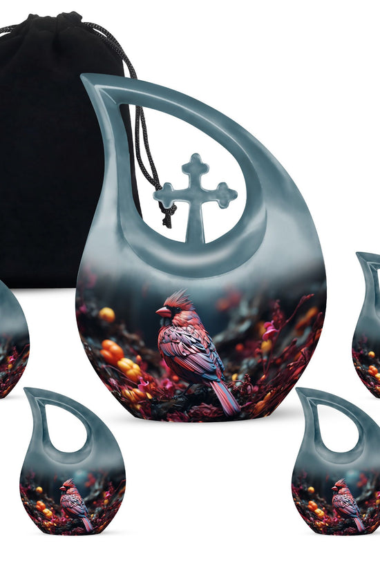 Cardinal Bird Urns For Ashes - Urns For Ashes Large