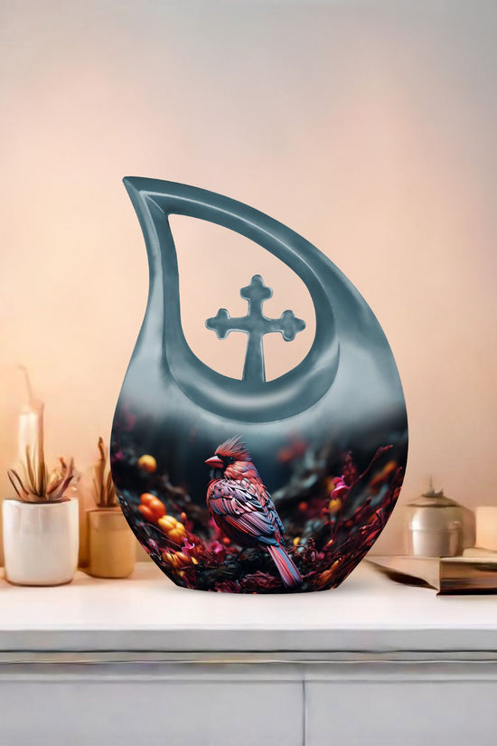 Cardinal Bird Urns For Ashes - Urns For Ashes Large