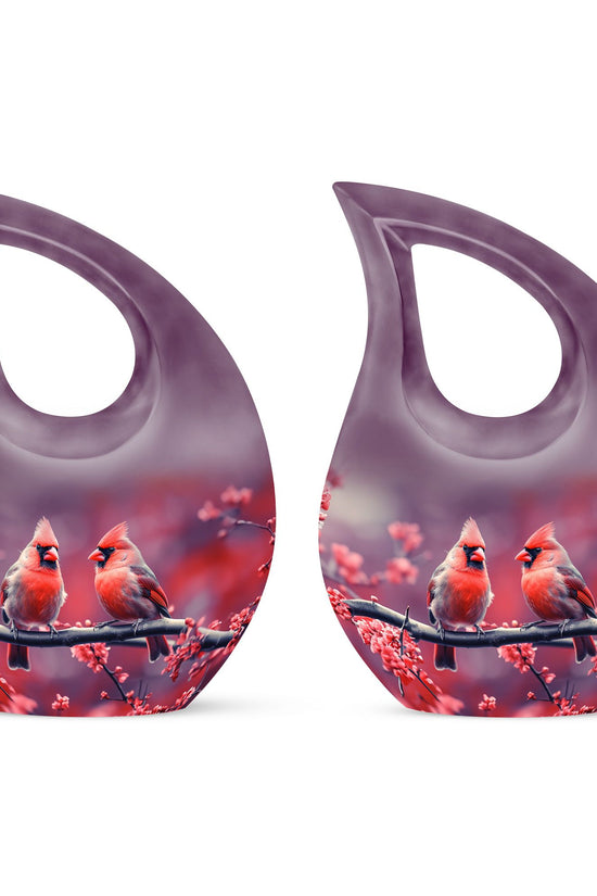 Cardinal Bird Urns For Ashes - Urns For Human Ashes Large Adult