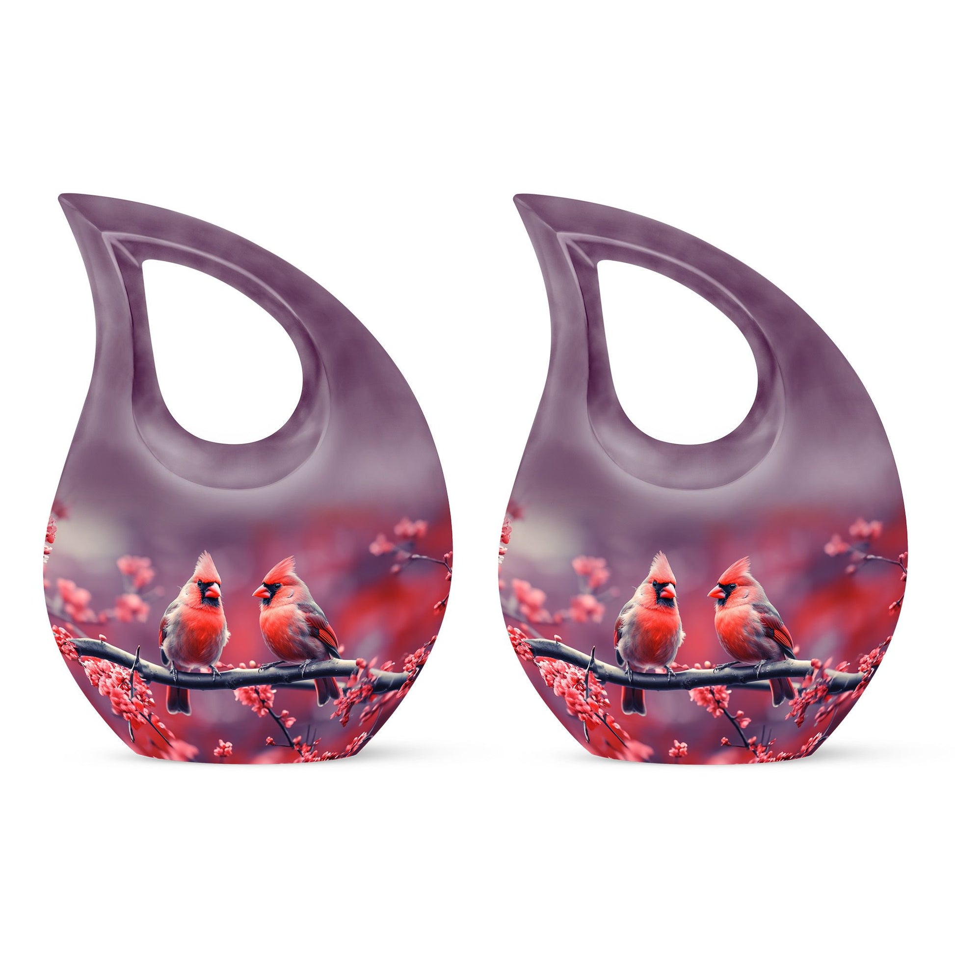 Cardinal Bird Urns For Ashes - Urns For Human Ashes Large Adult