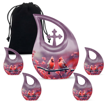 Large Urn With 4 Keepsake