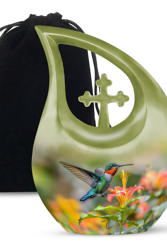 Humming Bird Urns For Ashes - Adult Large Urns