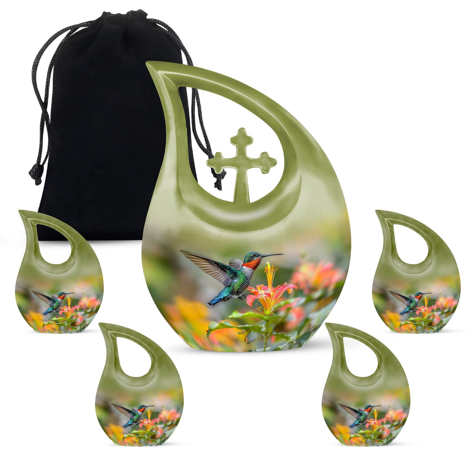 Humming Bird Urns For Ashes - Adult Large Urns