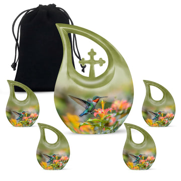 Large Urn With 4 Keepsake