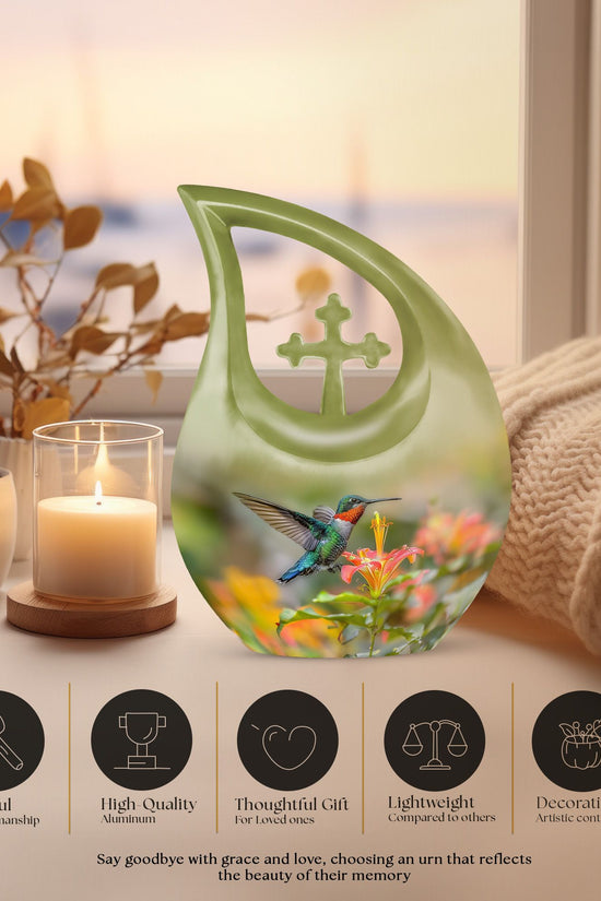 Humming Bird Urns For Ashes - Adult Large Urns