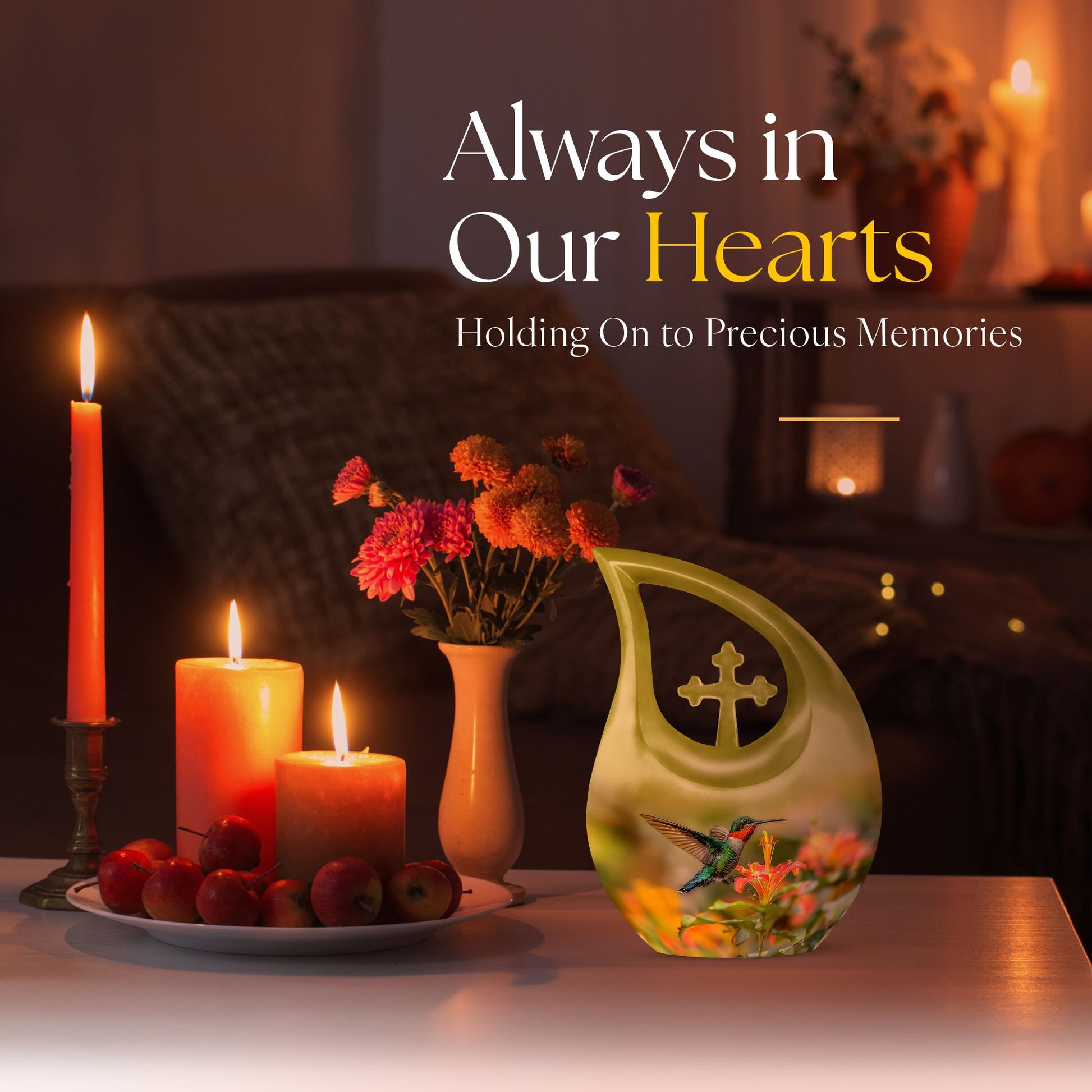 Humming Bird Urns For Ashes - Adult Large Urns