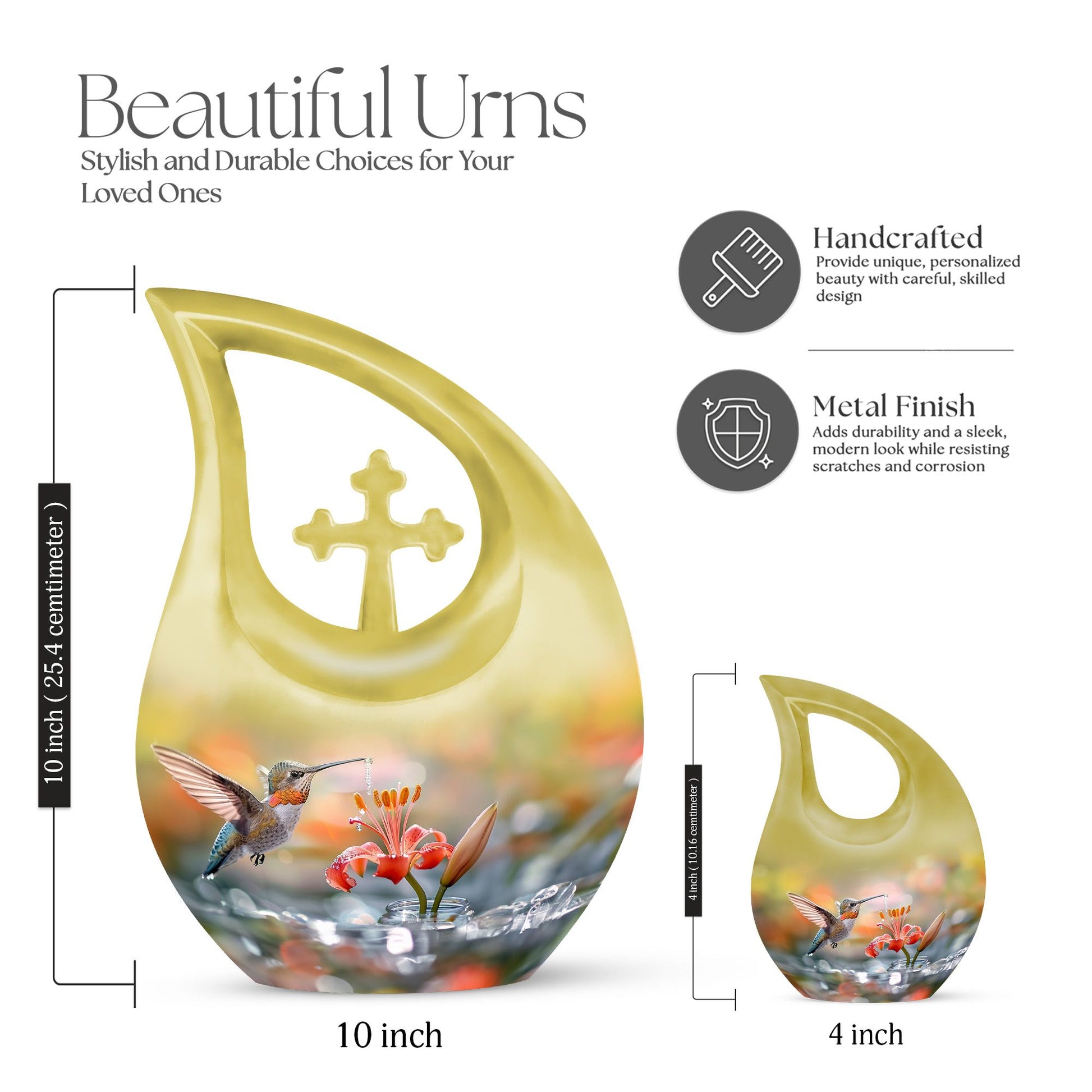 Humming Bird Urns For Ashes - Large Urns For Human Ashes