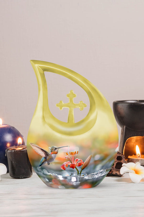 Humming Bird Urns For Ashes - Large Urns For Human Ashes