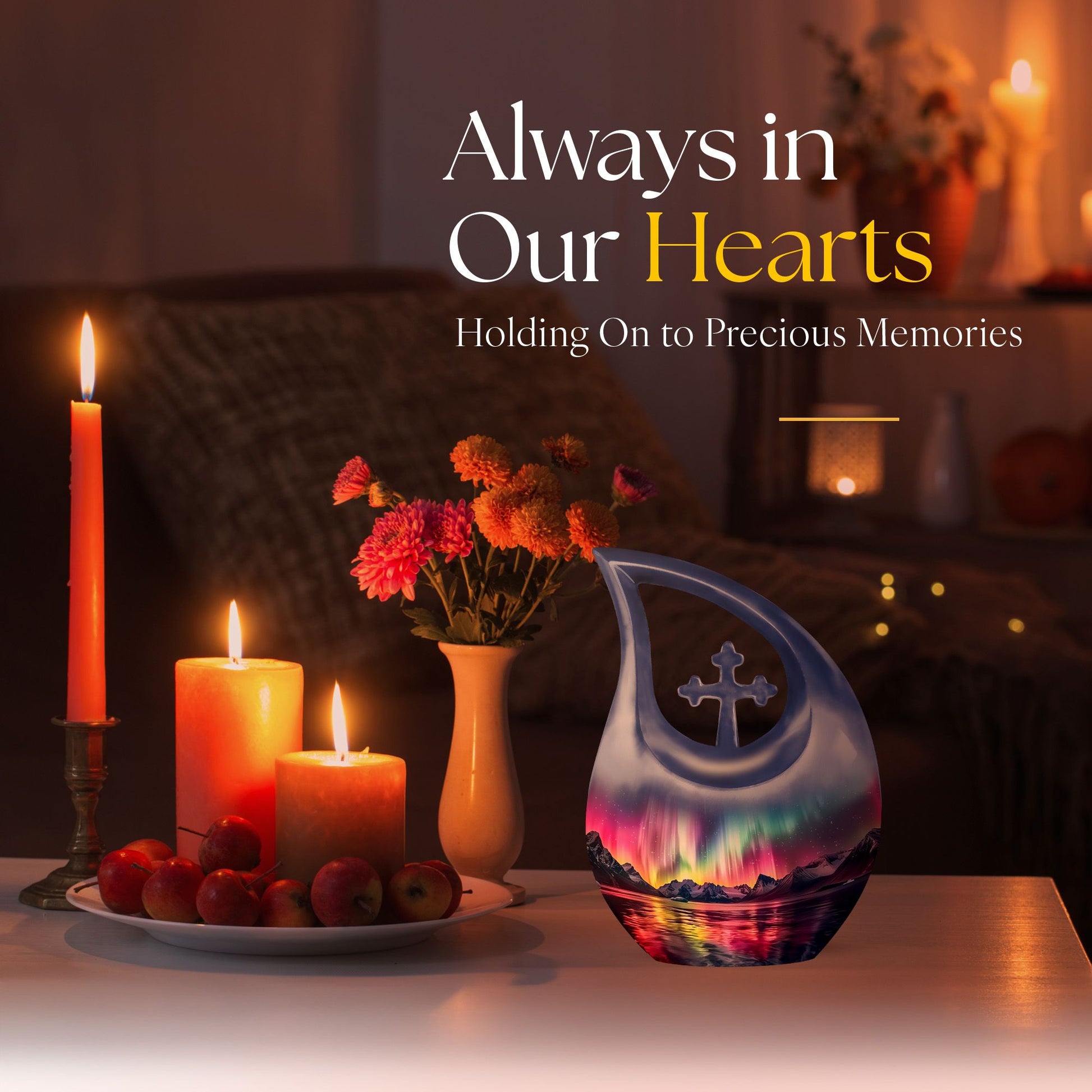 Aurora Urns For Ashes - Large Decorative Urn