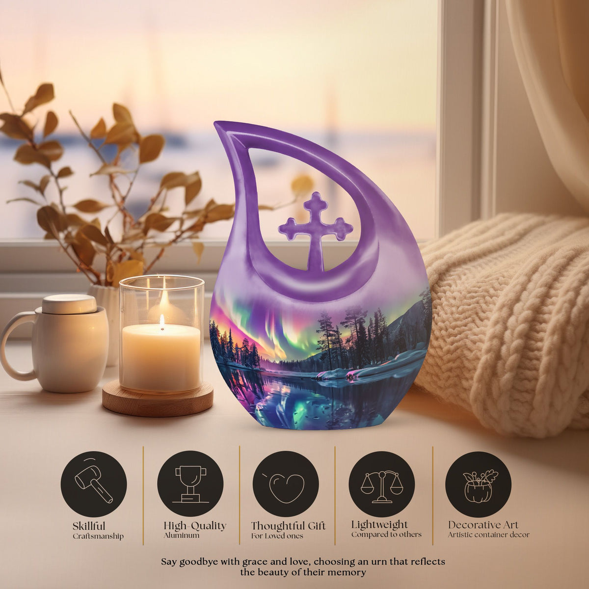 Aurora Urns For Ashes - Cremation Urns Large