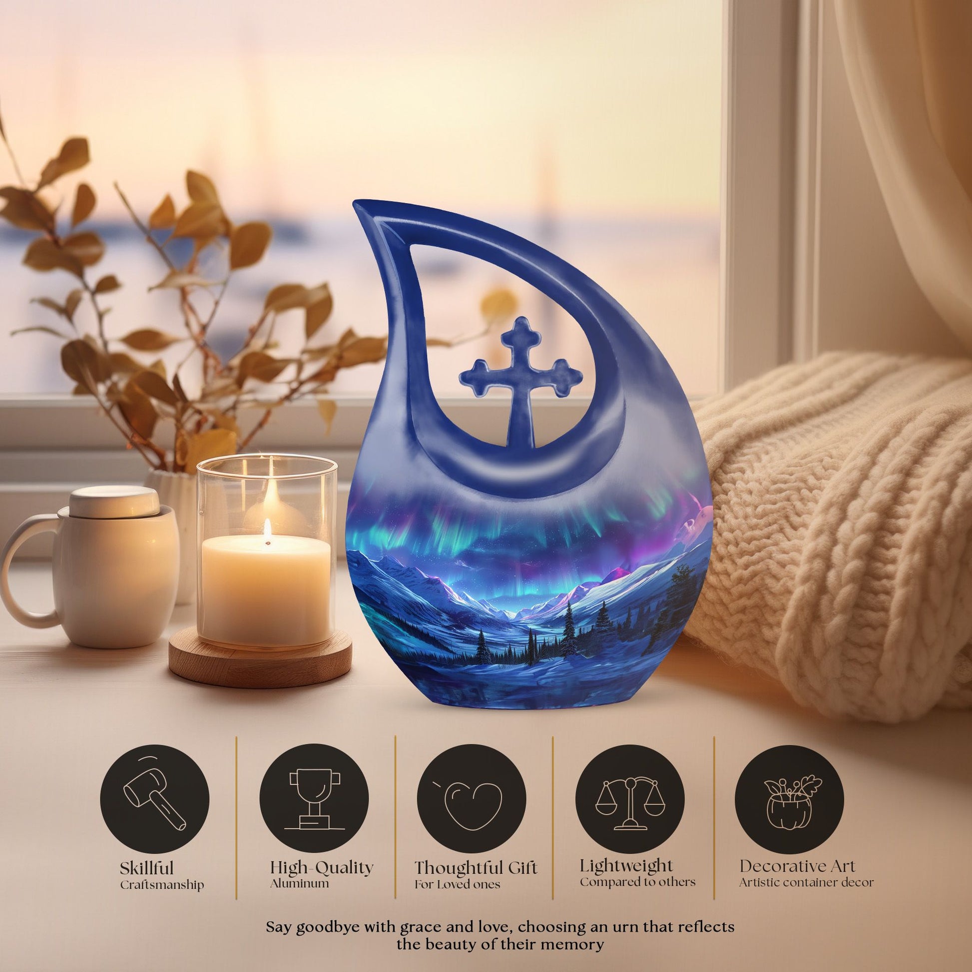 Aurora Urns For Ashes - Urns For Human Ashes Large