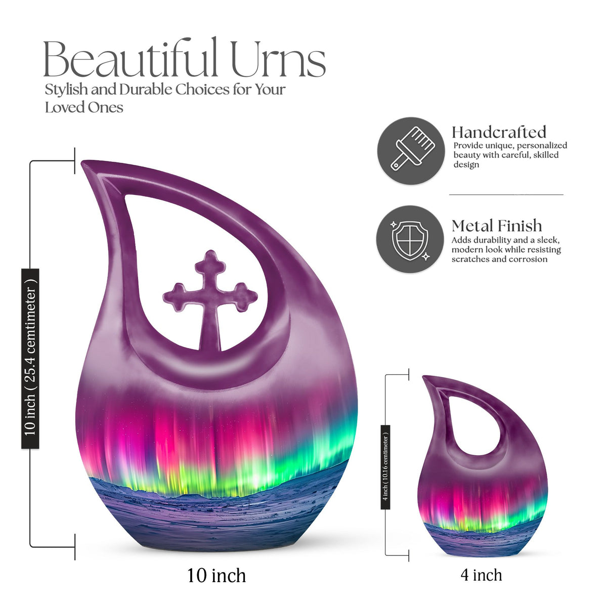 Aurora Urns For Ashes - Cremation Urn Adult Large
