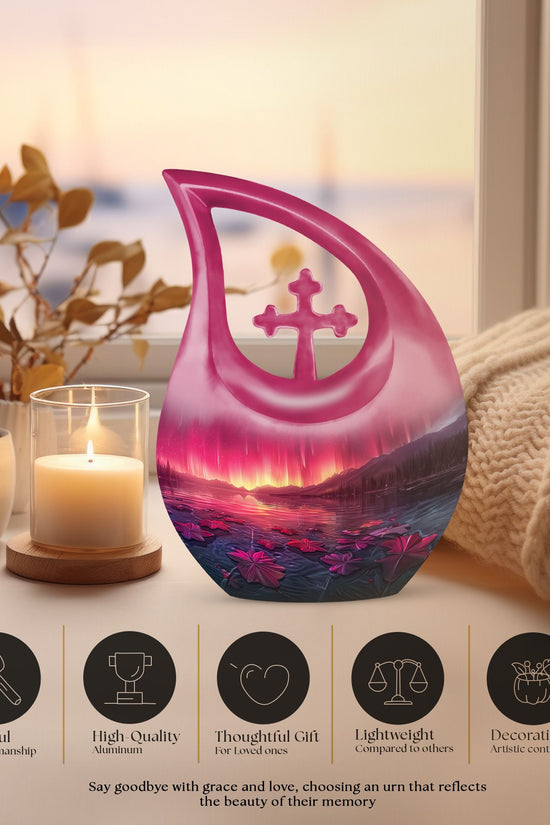 Aurora Urns For Ashes - Large Cremation Urns For Human Ashes