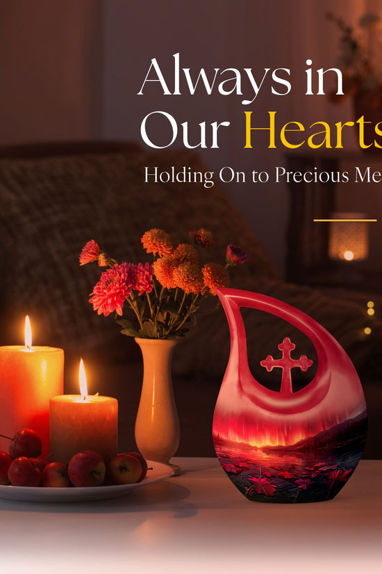 Aurora Urns For Ashes - Large Cremation Urns For Human Ashes